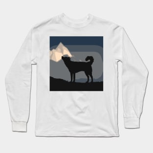 The Mountain And The Wolf Long Sleeve T-Shirt